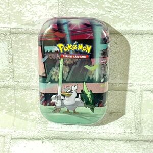 Pokemon TCG Galar Power Mini Tin Sirfetch’d NEW SEALED 2 Packs